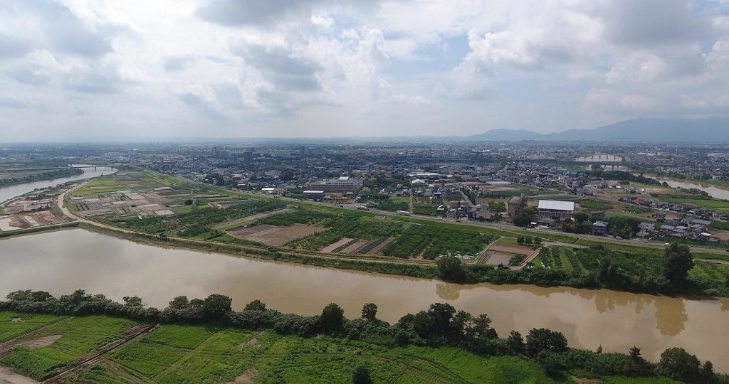 ドローンで撮影