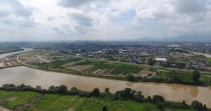 ドローンで撮影